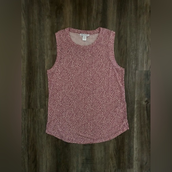 Athleta Breezy Tank Camisole Pink Cheetah - Picture 2 of 9